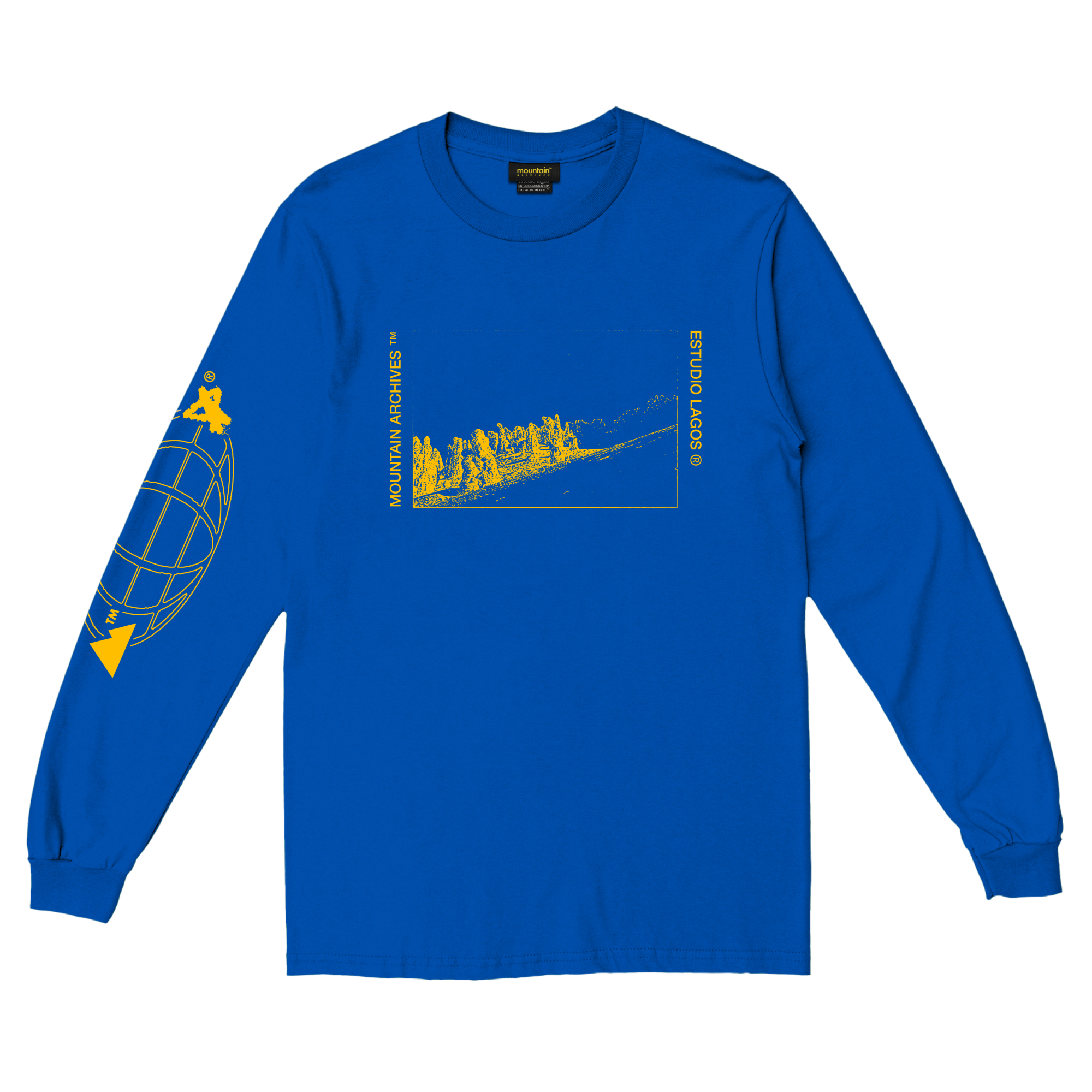 Longsleeve ‘Snow Ghosts’ 2025 por Estudio Lagos & Mountain Archives™