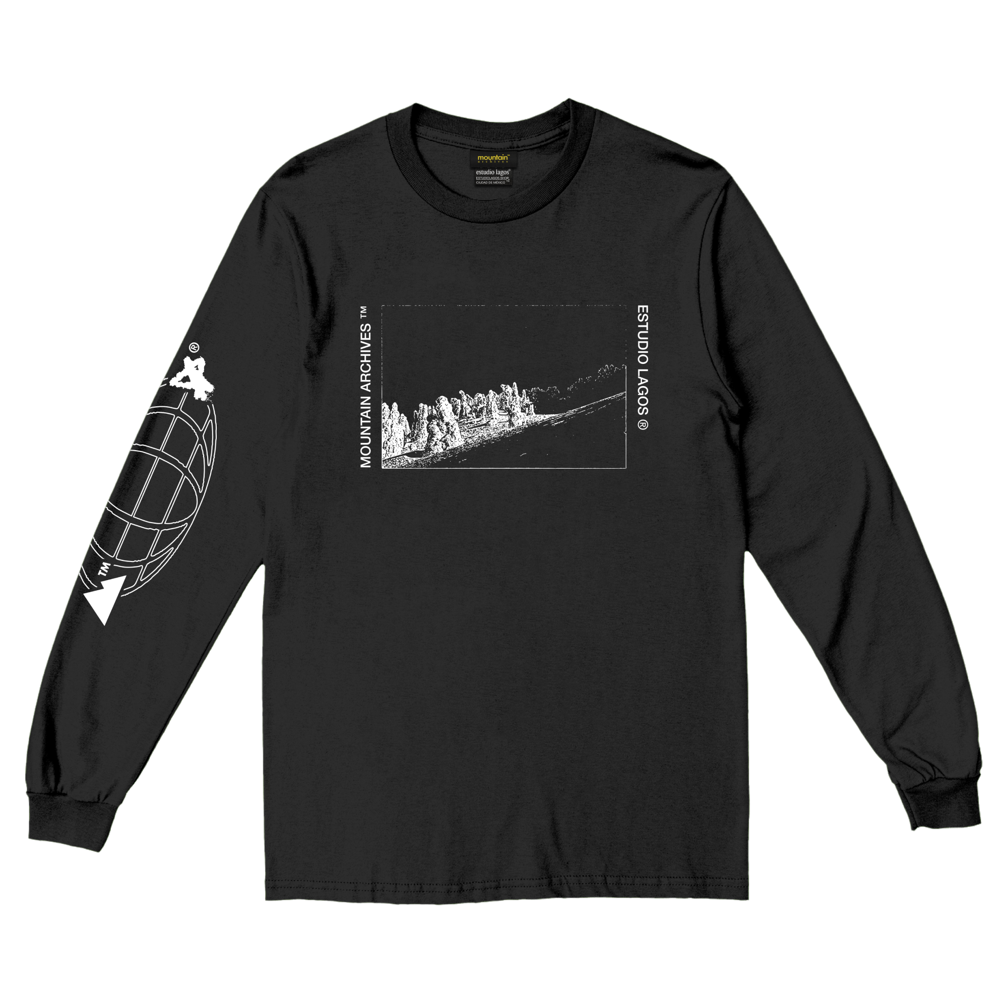 Longsleeve ‘Snow Ghosts’ 2025 por Estudio Lagos & Mountain Archives™