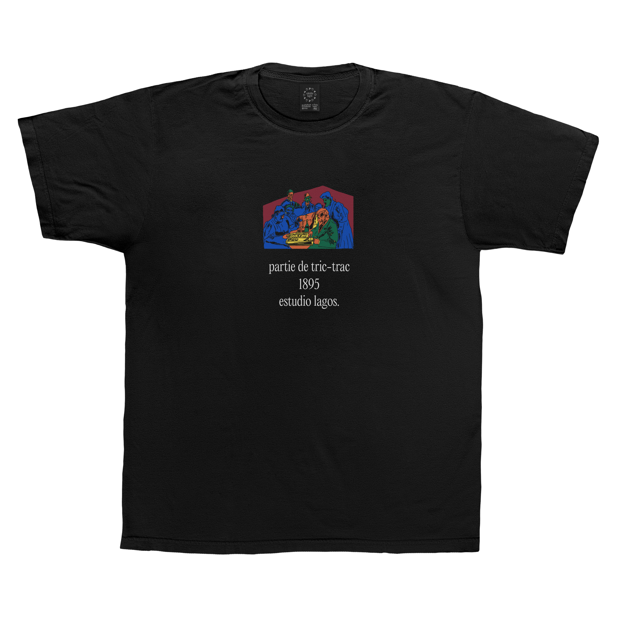 T-shirt Partie de Tric Trac