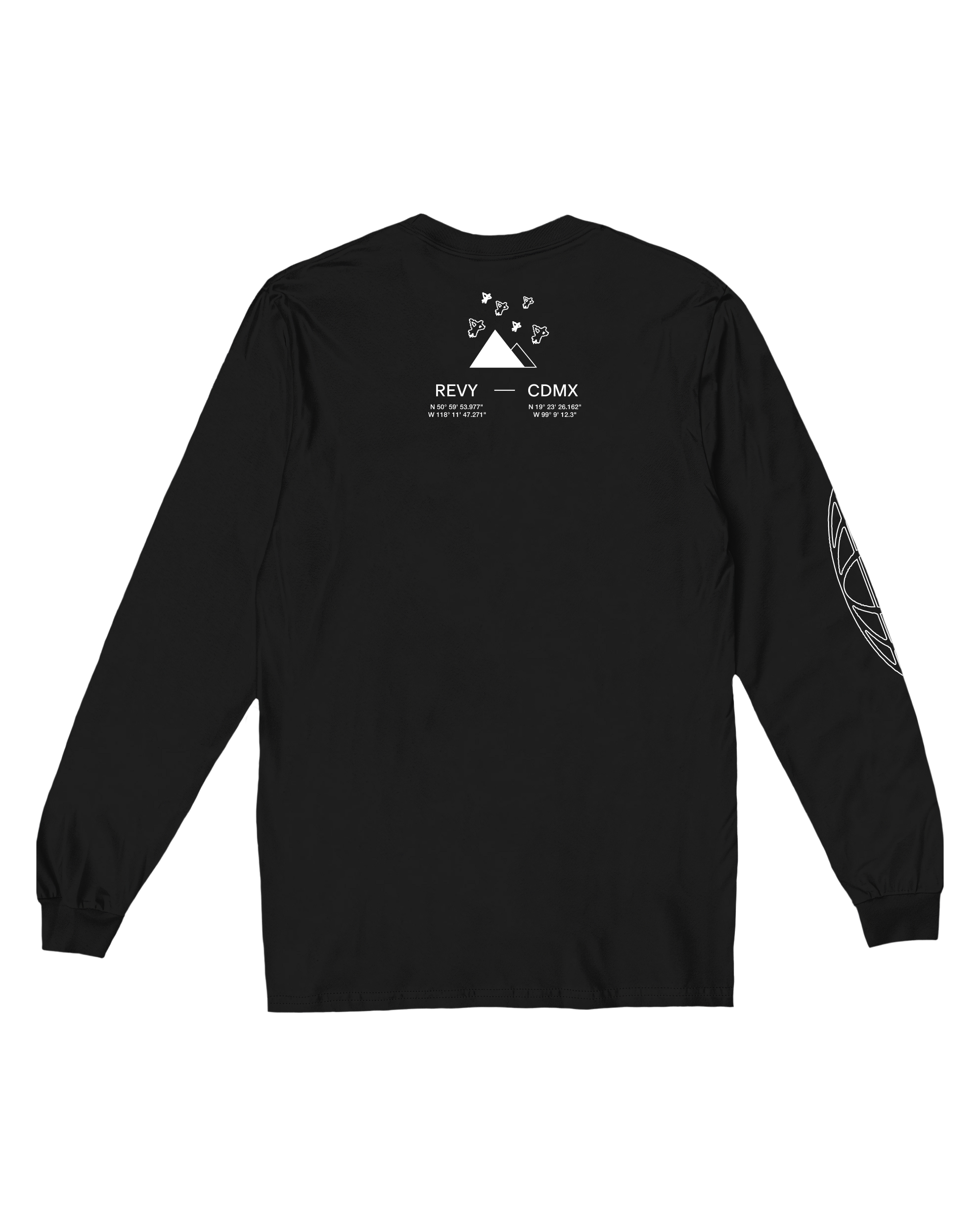 Longsleeve ‘Snow Ghosts’ 2025 por Estudio Lagos & Mountain Archives™