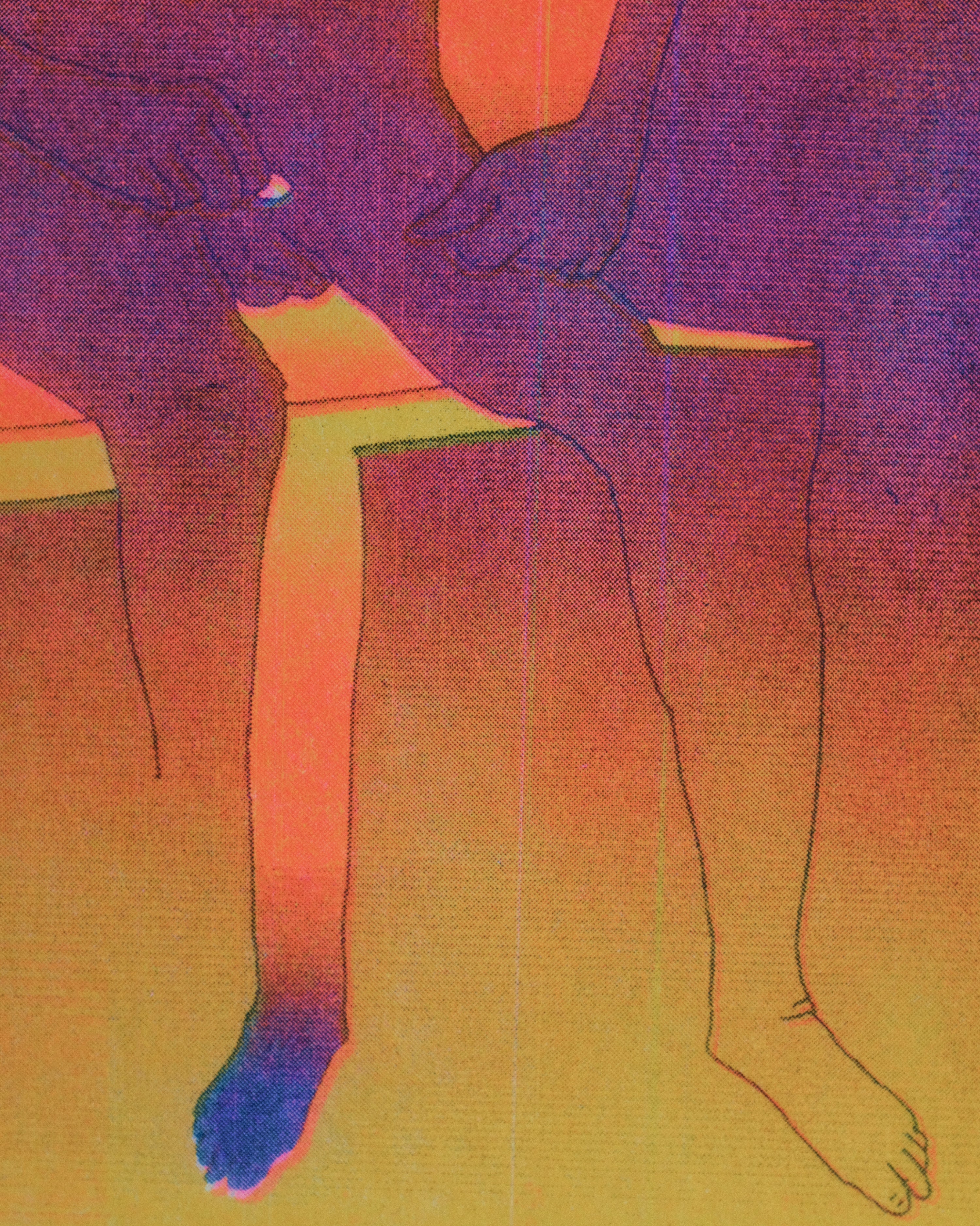 Risografía Sin Título #4