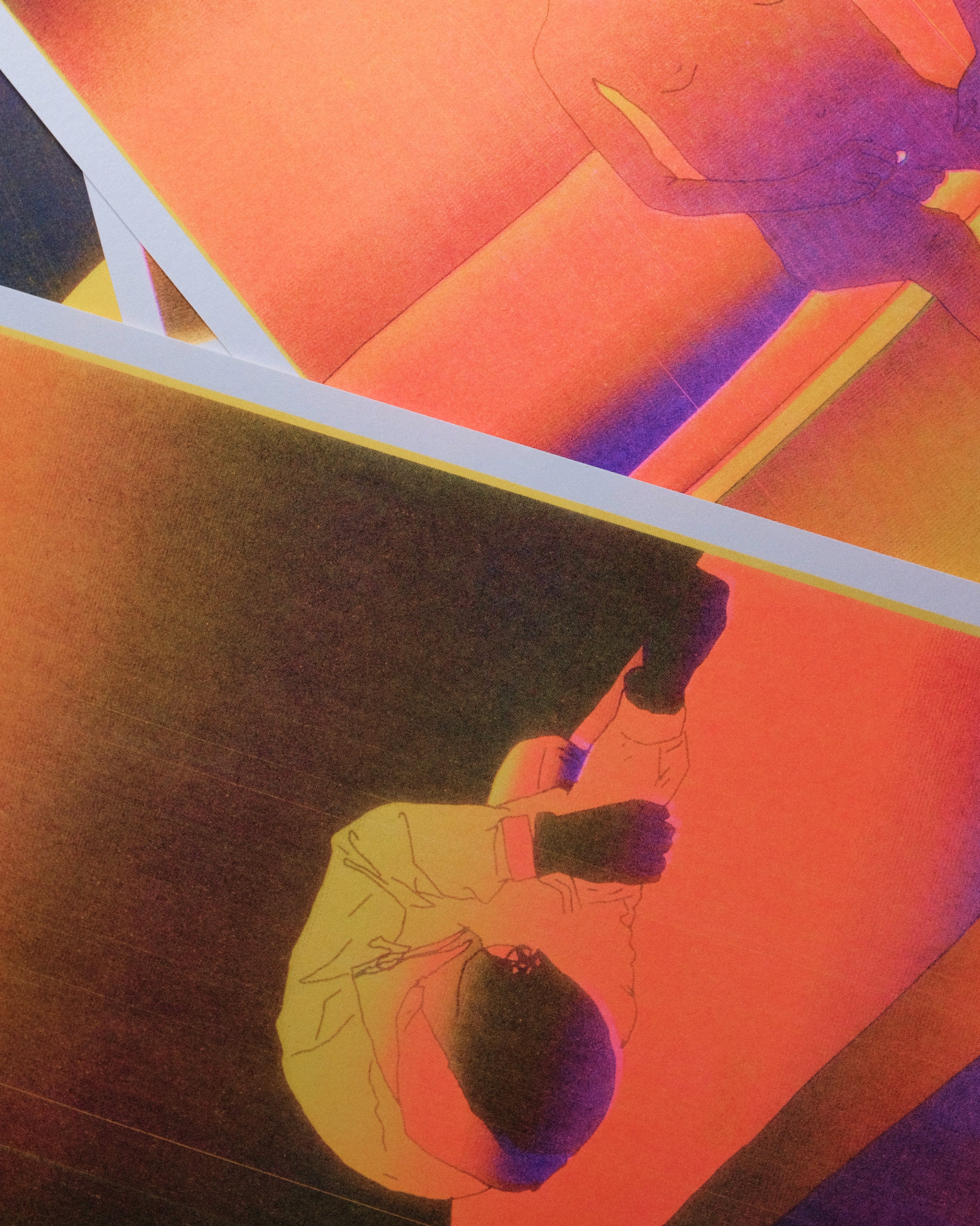 Risografía Sin Título #3