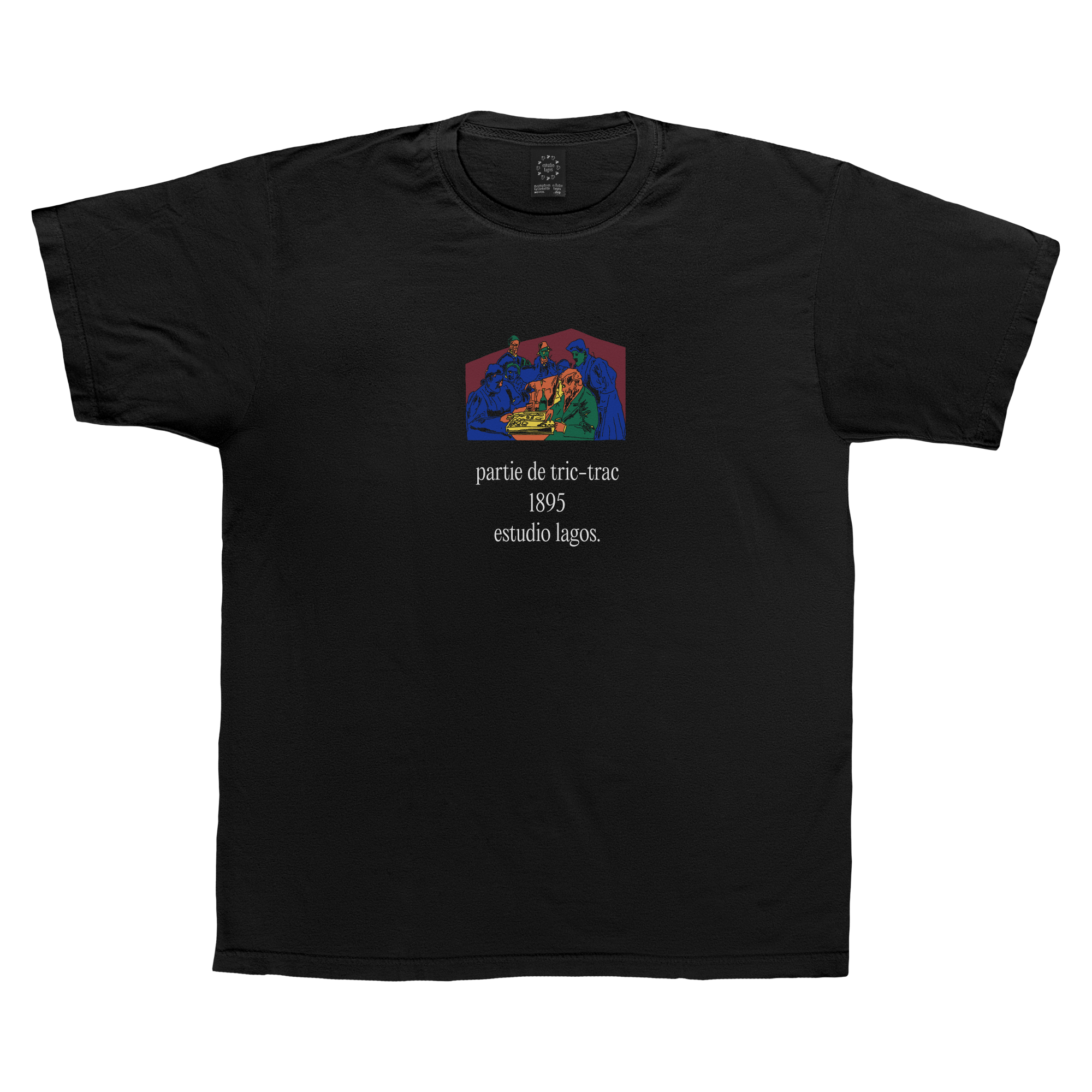 T-shirt Partie de Tric Trac